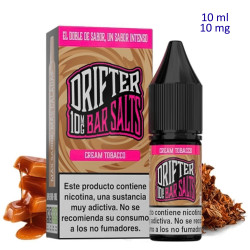 4T. 10ml 10 mg. cream Tobacco Sales de nicotina «Drifter Bar Salts»