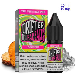 4T. 10ml 10 mg. Pineapple Ice Sales de nicotina «Drifter Bar Salts»