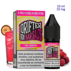 4T. 10ml 10 mg. Pink Lemonade Sales de nicotina «Drifter Bar Salts»