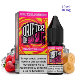 4T. 10ml 10 mg. Strawberry Banana Ice Sales de nicotina «Drifter Bar Salts»