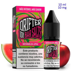 4T. 10ml 10 mg. Watermelon Apple Sales de nicotina «Drifter Bar Salts»