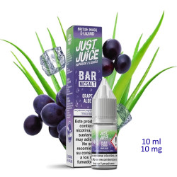 4T. 10ml 10 mg. Grape Aloe Sales de nicotina «Just Juice»
