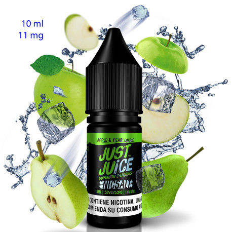 4T. 10ml 11 mg. Iconic Apple Pear Sales de nicotina «Just Juice»