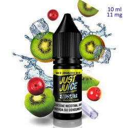 4T. 10ml 11 mg. Iconic Kiwi Cranberry on Ice Sales de nicotina «Just Juice»