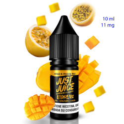 4T. 10ml 11 mg. Iconic Mango Passion Sales de nicotina «Just Juice»
