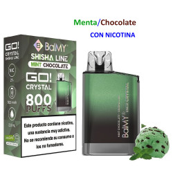 5T. Mint-Chocolate 20 mg. «BALMY GO CRYSTAL» Vaper desechable