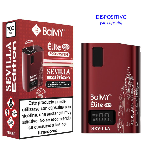 4T. SEVILLA RED Dispositivo sin cápsula «BALMY ÉLITE PRO»