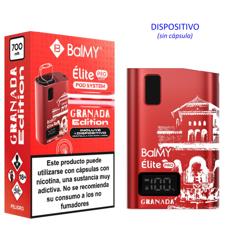 4T. GRANADA Dispositivo sin cápsula «BALMY ÉLITE PRO»