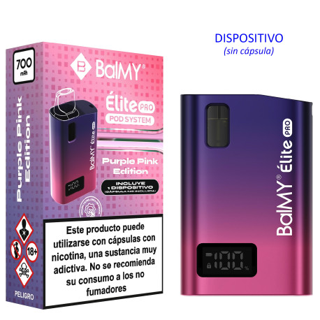 4T. PURPLE PINK Dispositivo sin cápsula «BALMY ÉLITE PRO»