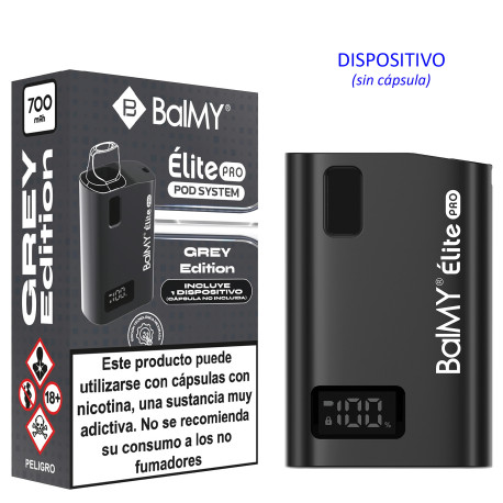 4T. GREY Dispositivo sin cápsula «BALMY ÉLITE PRO»