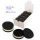1T.  Ø5,2 cm. Expositor con 24 grinder acrílicos 2 partes