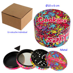 1T. Ø10 cm. Grinder metal 4 partes