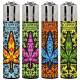 4T. Clipper «BAROQUE GRASS» Exp. 48 encendedores