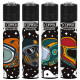 4T. Clipper «SPACE HELMETS» Exp. 48 encendedores