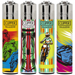 4T. Clipper «MOTOR SPORT 1» Exp. 48 encendedores