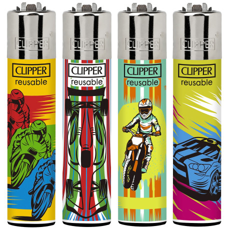 4T. Clipper «MOTOR SPORT 1» Exp. 48 encendedores