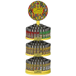 4T. Clipper «RASTA ANIMALS» Carrusel con 144 encendedores