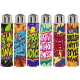 4T. «GRAFFITI SPIRIT» Exp. 30 encendedores Clipper con funda