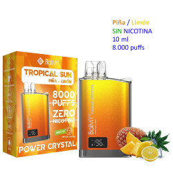 5T. Tropical Sun 0 mg. «BALMY POWER CRYSTAL» Vaper desechable