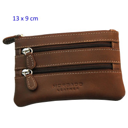 3T. Monedero 3 departamentos 13 x 9 cm