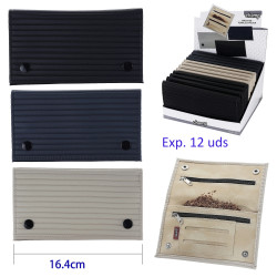 3T. Expositor con 12 bolsas para picadura de tabaco «Champ» grooved