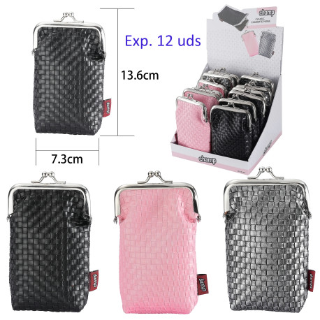 3T. Expositor con 12 pitilleras «Champ» purse