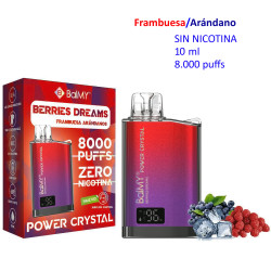 5T.  Berries Dreams 0 mg. «BALMY POWER CRYSTAL» Vaper desechable