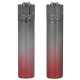 4T. Clipper «DEMOND GRADIENT» Exp. 12 encendedores  con estuche de metal