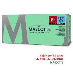 4T. 200 tubos XLONG  «Mascotte» Cajón con 50 cajas