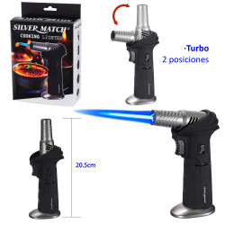 3T. Encendedor turbo «Silver Match»