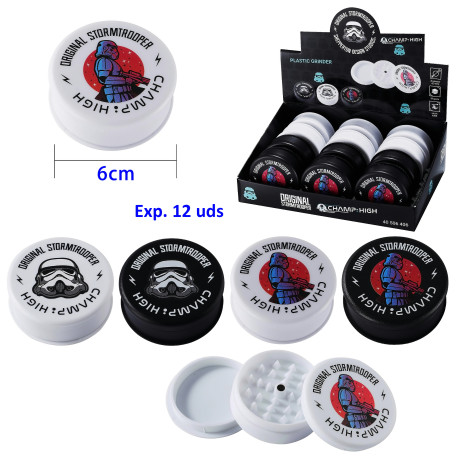 3T. Expositor con 12 grinders «CHAMP-HIGH» Stormtrooper