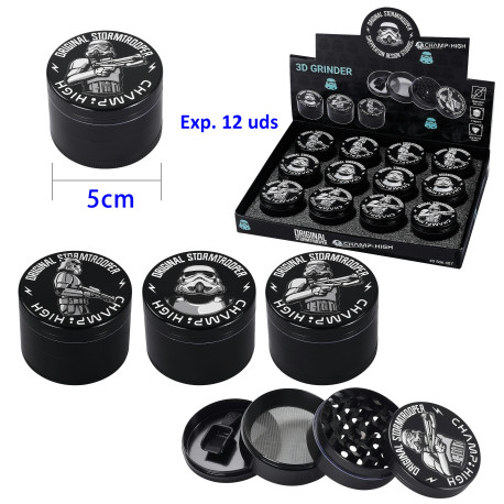 3T. Expositor con 12 grinders «CHAMP-HIGH» Stormtrooper