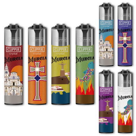 4T. Clipper «MURCIA 2025» Exp. 48 encendedores