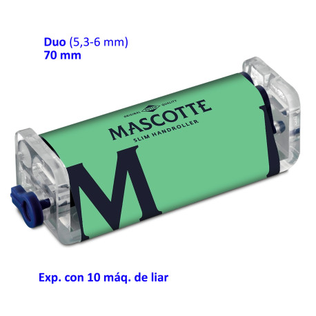 4T. Expositor con 10 máquinas de liar «Mascotte» 70 mm. Duo (5,3-6 mm)