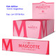 4T. Papel de liar «Mascotte» Pink Edition Slim magnético Expositor con 50 libritos