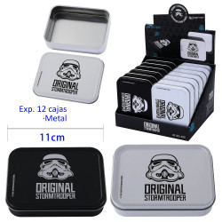 3T. Expositor con 12 cajas de metal  «CHAMP-HIGH» Stormtrooper