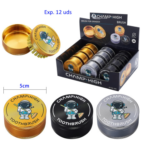 3T. Expositor con 12 grinders «CHAMP-HIGH» Brush