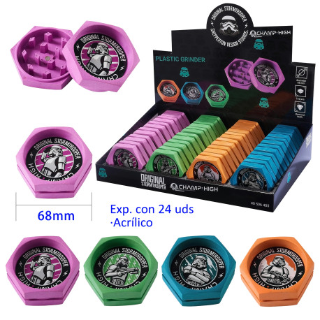 3T. Expositor con 24 grinders «CHAMP-HIGH» Stormtrooper