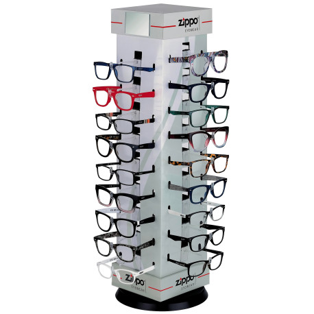 3T. Expositor  36 Gafas de Lectura «Zippo»