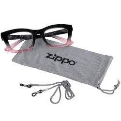 3T. Funda microfibra para gafas de lectura «Zippo» con cordón
