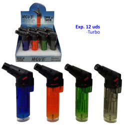 3T. Expositor 12 encendedores turbo jet «Easy Torch 8»