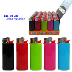 3T. Display with 50 flint lighters Mini «Takito»