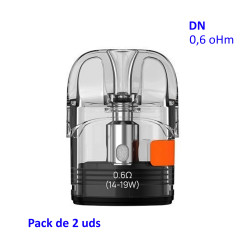 4T. Aspire Pixo Top Fill Pod 0.6 ohm (Pack 2)