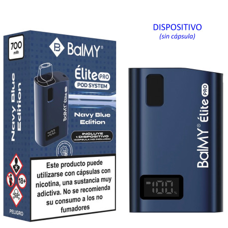 4T. ROYAL NAVY BLUE Dispositivo sin cápsula «BALMY ÉLITE PRO»