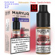 6T. 10 mg. Peach Strawberry Watermelon «MARYLIQ» Sales de nicotina 10 ml.