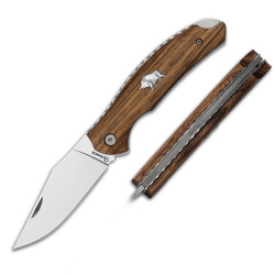 3T. 8,3 cm. Navaja «Albainox» «JABALI» con mango de madera