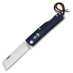 3T. 7,5 cm. Navaja «Albainox» marinera con mango stamina azul