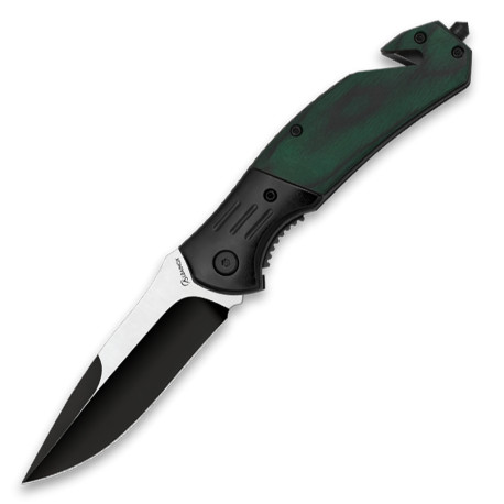 3T. 8,3 cm. Navaja «Albainox»  con mango stamina verde