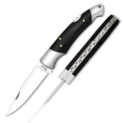 3T. 8 cm. Navaja «Albainox» con mango stamina negra