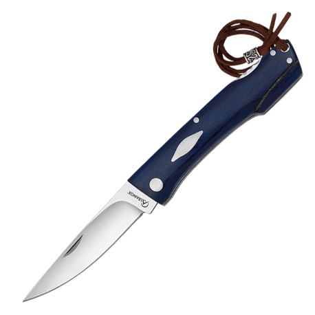 3T. 8 cm. Navaja «Albainox» caza con mango stamina azul